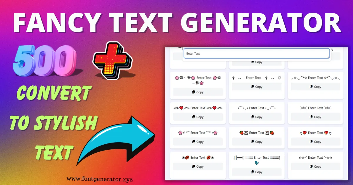 Fancy Text Generator